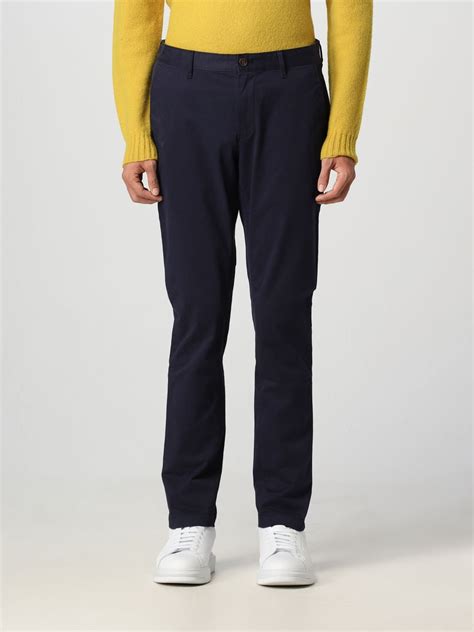 michael kors pants blue red|Michael Kors pants men.